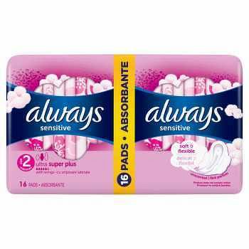 Always Ultra Duo 16ks Super Plus Sensitive