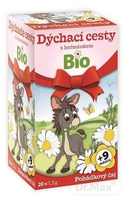 Apotheke rozprávka Dýchacie cesty s rumančekom Bio 20 x 1,5 g