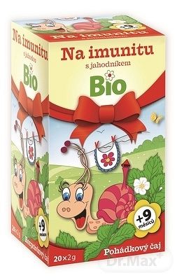 Apotheke rozprávka Na imunitu s jahodou Bio 20 x 2 g