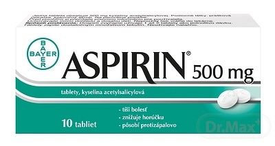 Aspirin tbl.10 x 500 mg