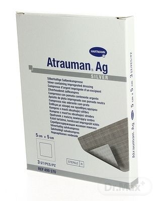 Atrauman 5 x 5 cm AG 3 ks