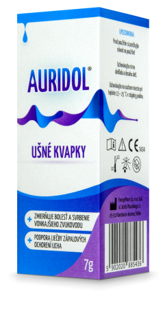 AURIDOL ušné kvapky 7 g