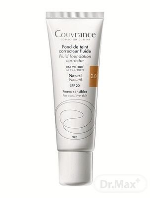 Avène Couvrance tekutý krycí make-up SPF20 2.0 Natural 30 ml