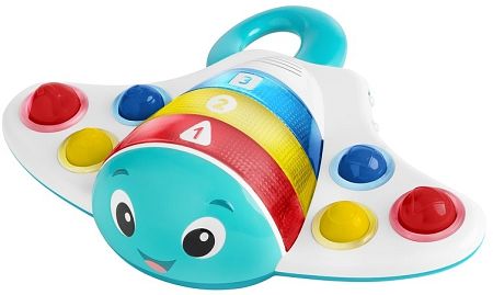 BABY EINSTEIN Hračka senzorická raja Pop & Explore Stingray™ 6m+