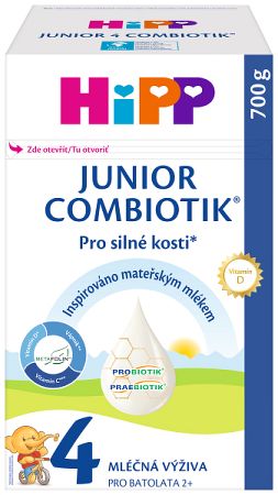 Batoľacie mlieko HiPP 4 Junior Combiotik® od ukončenia 2. roka 700 g