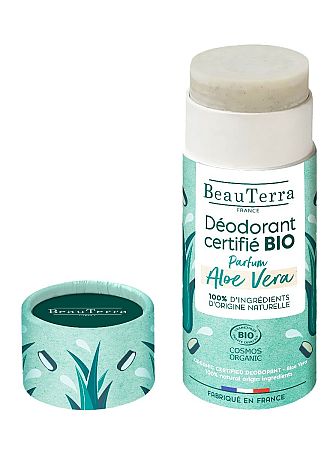 Beauterra Organic Deodorant Aloe Vera 50g