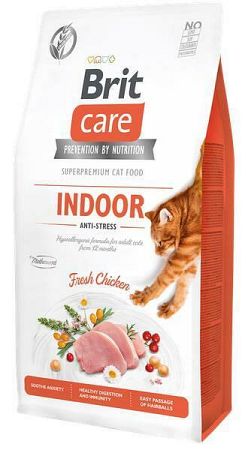 Brit Care Cat Grain-Free Indoor Anti-stress 7 kg