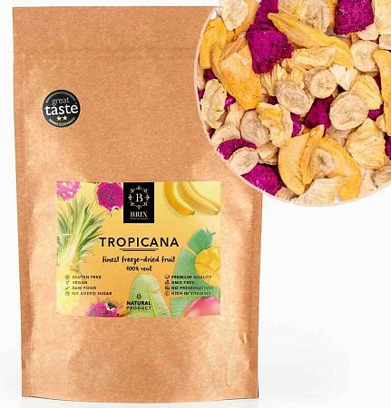 Brix Tropicana 140g - mix 4 druhov