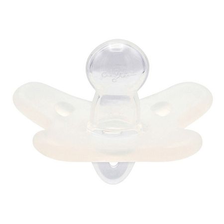 Canpol babies 100% Silicone Soother Symmetrical cumlík white 1 ks