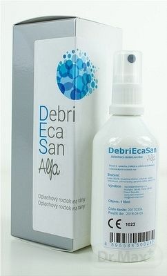 DebriEcaSan Alfa roztok 115 ml