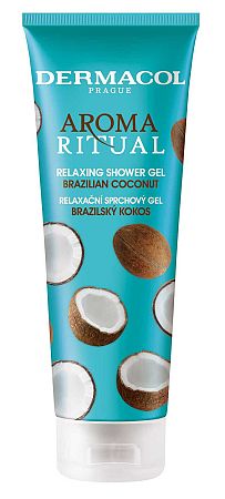 Dermacol Aroma Ritual Brazilian Coconut relaxačný sprchový gél 250 ml