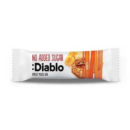 Diablo Müsli tyčinka Marhuľa 30 g