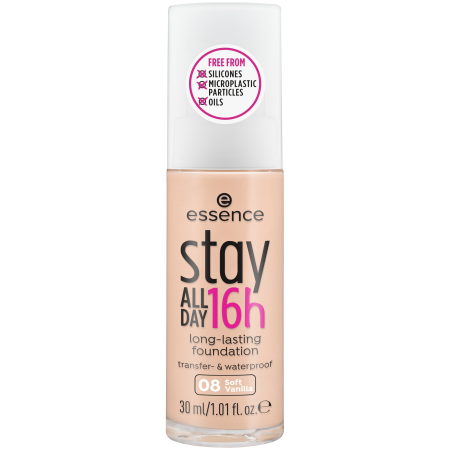 essence make-up stay ALL DAY 16h long-lasting 08