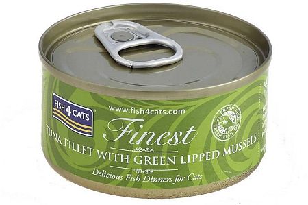 Fish4cats Finest Tuna & Green Lipped Mussel 70 g