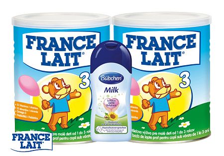 France Lait 3 Duo + 1x bubchen (Milk 50ml)