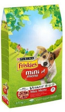 Friskies Mini Menu s hovädzím 1,5 kg