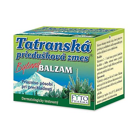 Fyto Tatranská priedušková zmes balzam 40 g