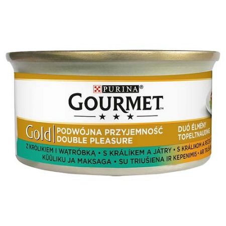 Gourmet GOLD kúsky králik pečeň 85 g