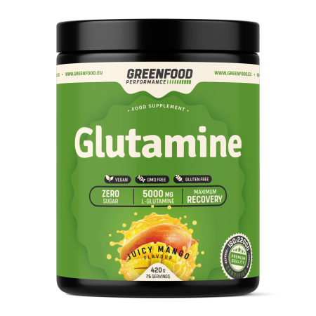 GreenFood Performance Glutamine Juicy mango 420g