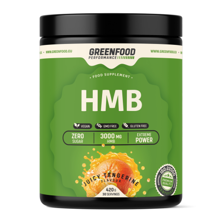 GreenFood Performance HMB Juicy tangerine 420g