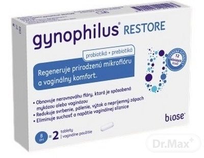 Gynophilus Restore vaginálne tablety 1 x 2 ks