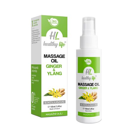 Healthy Life Masážny olej - Ginger & Ylang