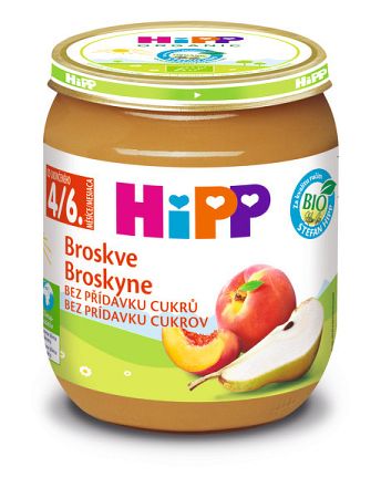 HiPP Broskyňa 125 g