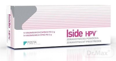 Iside Hpv vaginálne čapíky 14 x 2 g