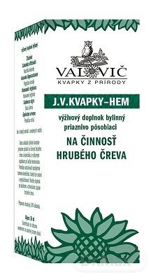 J.V.Kvapky HEM na činnosť hrubého čreva 50 ml