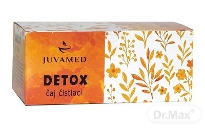 JUVAMED DETOX čaj čistiaci bylinný čaj 20 x 1,5 g