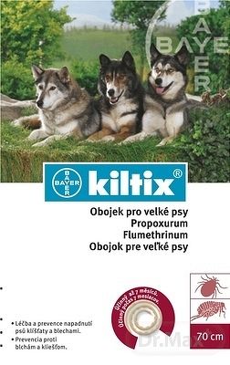 Kiltix antiparazitný obojok 70 cm