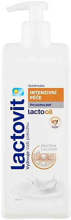 Lactovit Lactooil telové mlieko 400 ml