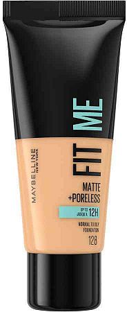 Maybelline Fit Me! Matte & Poreless Make-Up Zjednocujúci make-up s matujúcim efektom 128 Warm Nude 30 ml