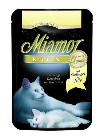 Miamor Kapsička Ragout Royale Kitten Hydina v Želé 100g