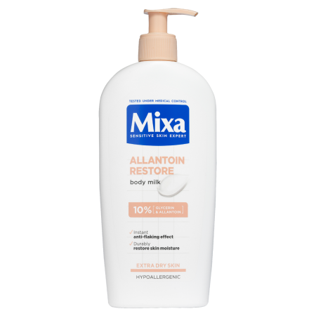 Mixa Body Balm Repairing Surgras regenerační promašťující telové mlieko 400 ml