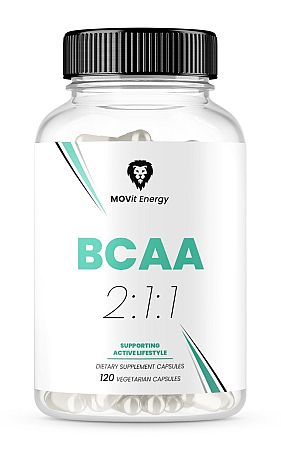 MOVit BCAA 2:1:1, 120 kapsúl