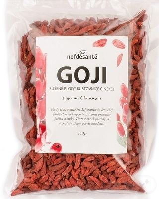 Nefdesanté Goji sušené plody kustovnice čínskej 250g