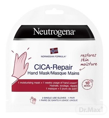 Neutrogena ošetrujúce maska na ruky CICA- Repair (Hand Mask) 1 pár