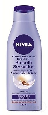 Nivea Smooth Sensation krémové telové mlieko pre suchú pokožku 250 ml