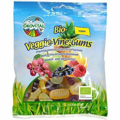 Ökovital Cukríky ovocné Vine Gums BIO 100 g