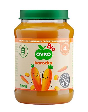 OVKO karotka Bio 190 g