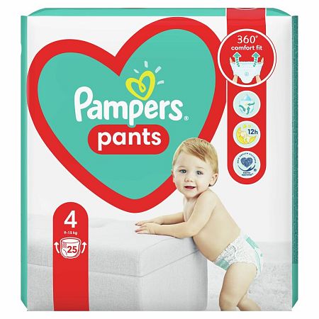 Pampers 4 25 ks