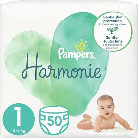 Pampers Harmonie VP S1 50ks (2-5kg)