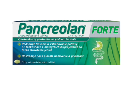 Pancreolan Forte tbl.ent.30 x 220 mg