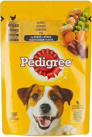 PEDIGREE Kapsička s Kuracím a zeleninou v šťave 100g