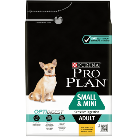 PRO PLAN SMALL & MINI ADULT OPTIDIGEST jahňacie 3kg