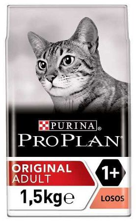 Purina PRO PLAN CAT ADULT losos 1,5 kg