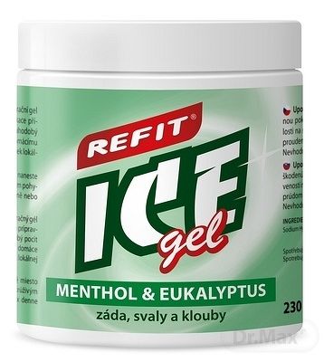 Refit Ice gél Menthol a eukalyptus 230 ml