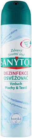 Sanytol osviežovač mountain 300 ml