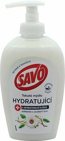 Savo tekuté mydlo s antibakteriálnou zložkou harmanček a jojobový olej 250 ml